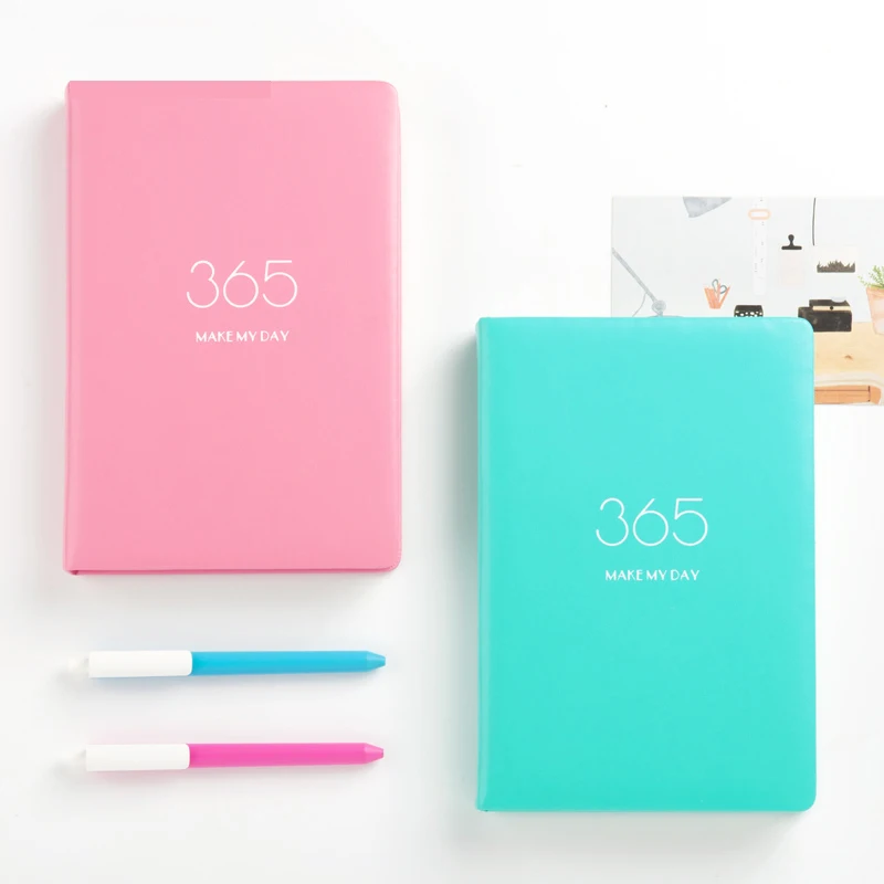 Creative Cute 2019 Year Daily Calendar A5 Notebook Kawaii Logo Name Customize Diary Planner School Office Supplies Student Gift Creative Cute 2019 Year Daily Calendar A5 Notebook Kawaii Logo Name Customize Diary Planner School Office Supplies Student Gift