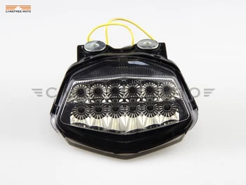 

Smoke Motorcycle LED Turn Signals Brake Tail Light Taillight Case for Kawasaki Ninja 250R 2008-2010