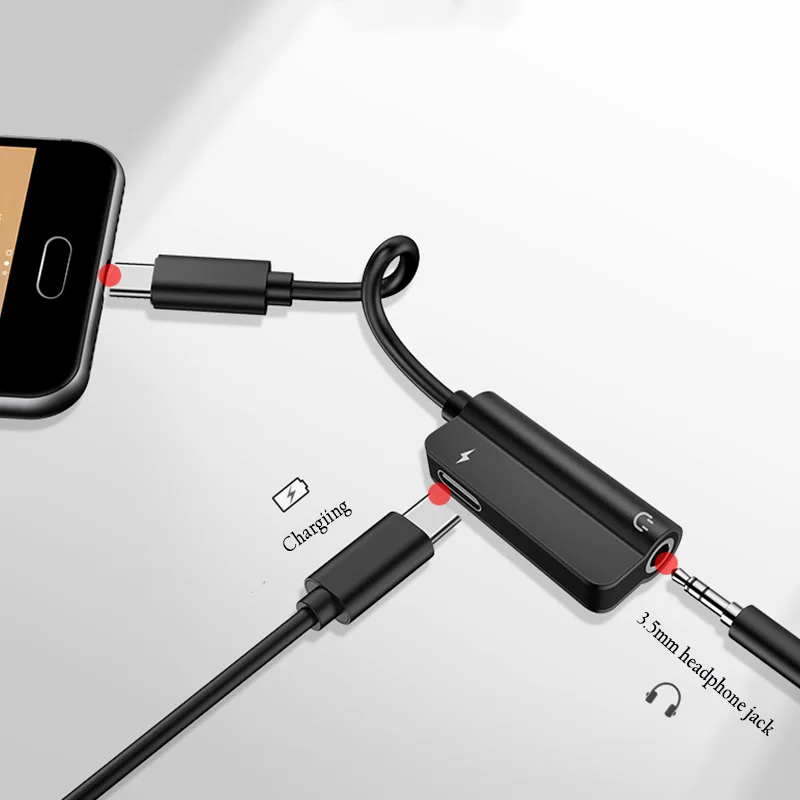 Otg конвертер Micro Usb Тип C адаптер для 3 5 мм разъем наушников слушать музыку Xiaomi huawei