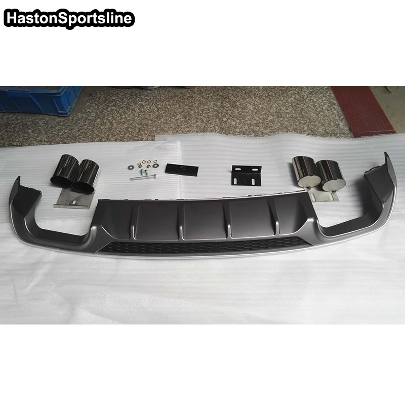 A3 S3 SLine PP parachoques trasero labio difusor para Audi A3 S3 sedán Hatchback 2017 de 2018 a 2019