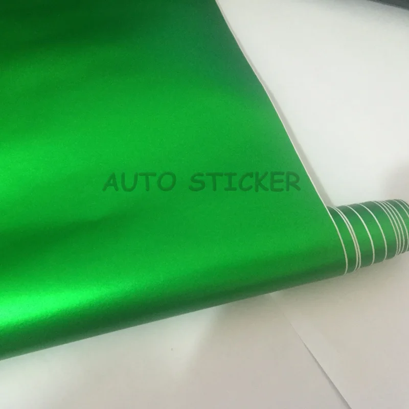 apple green matte metallic chrome 1