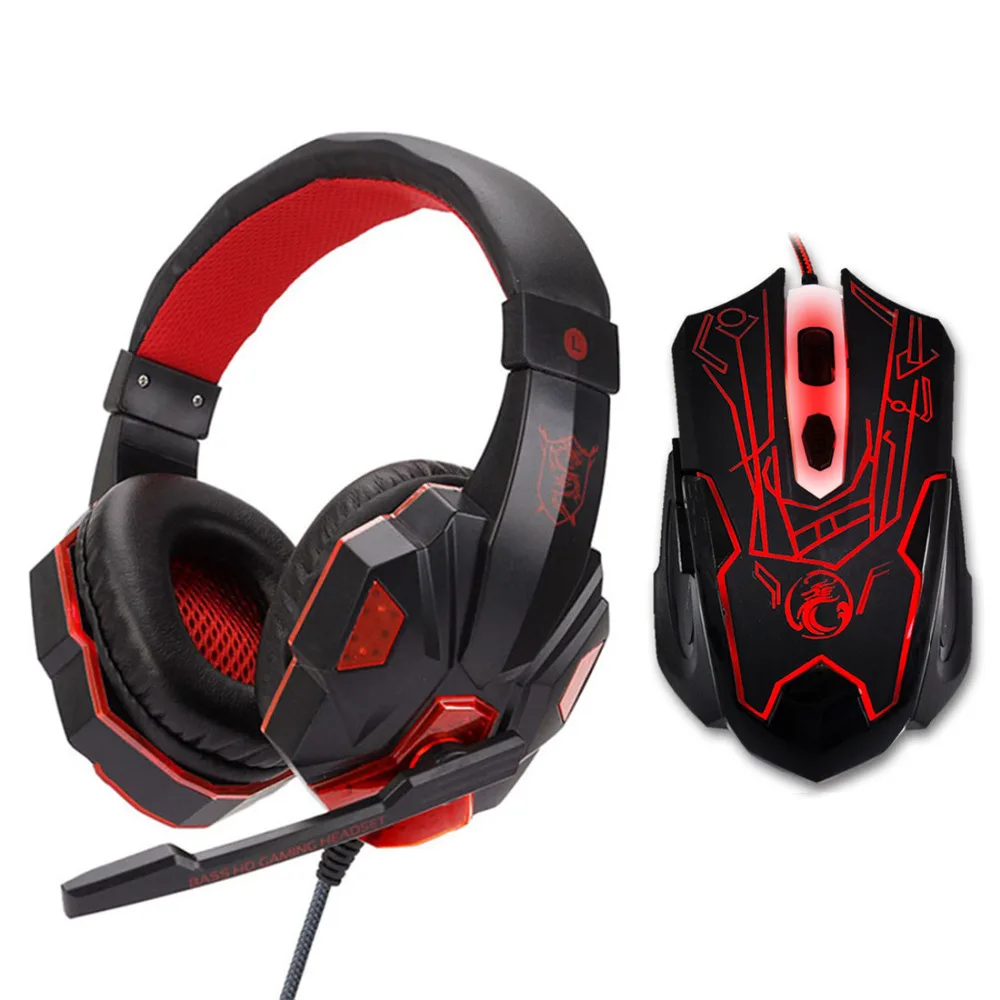 3.5mm Gaming Headphone Gaming Headset Casque Gamer Stereo Headphone