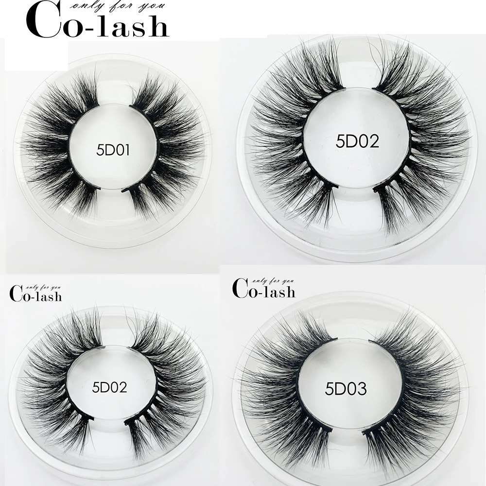 

CoLash Mink Lashes 3D Mink Eyelashes 100% Cruelty free Lashes Handmade Reusable Natural Eyelashes Popular False Lashes Makeup