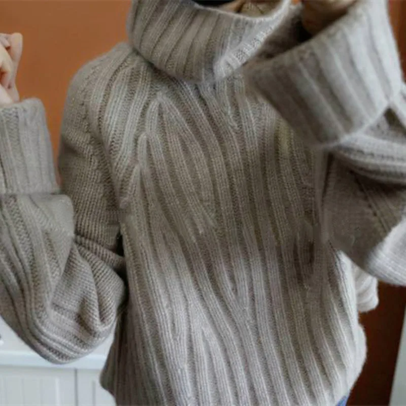 New Fashion Winter Cashmere Wool Women Pullovers Casual Long Sleeve Turtleneck Sweaters New Fashion Winter Cashmere Wool Women Pullovers Casual Long Sleeve Turtleneck Sweaters