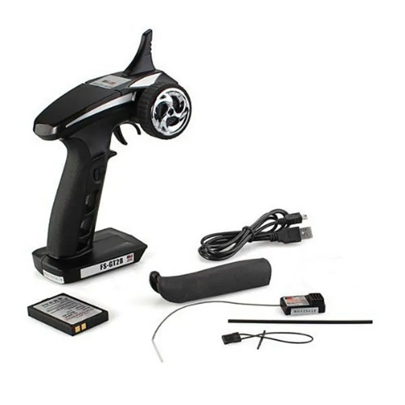 

New Flysky FS-GT2B 2.4G 3CH System Transmitter + Receiver for RC Car Boat