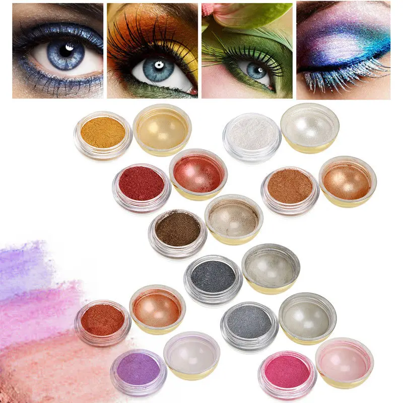

Anmas Rucci NEW Shimmer Pearl Loose Eyeshadow Powder Cosmetic Eye Pigment Makeup Shadow Ball Pigment Makeup