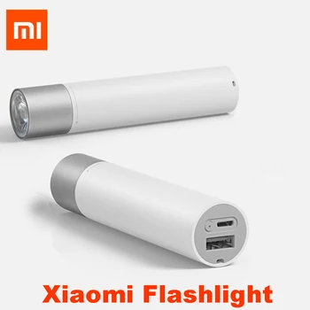

Xiaomi Mjia Flash light 11 Adjustable Luminance Modes With Rotatable Lamp Head 3350mAh Lithium Battery USB Charging Port
