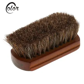 

Beard Cleaning Men's Shaving Brush Wood Handle Horse Hair Facial Beard Mustache Cleaning Brush Barber Salon Appliance Tool