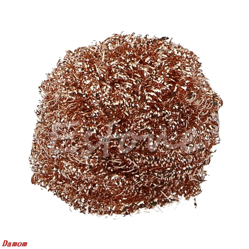 

Welding Soldering Solder Iron Tip Cleaner Cleaning Steel Wire Sponge Balls MY6_10