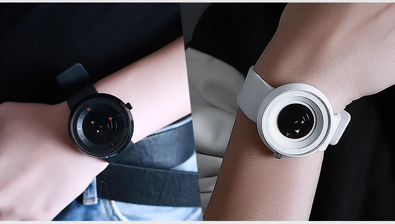 Новый Элитный бренд моды личности кварцевые Водонепроницаемый силиконовой лентой для Для мужчин и Для женщин наручные часы Горячая часы 8310