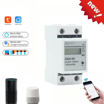 

WIFI remote control Smart Switch with energy monitoring for home