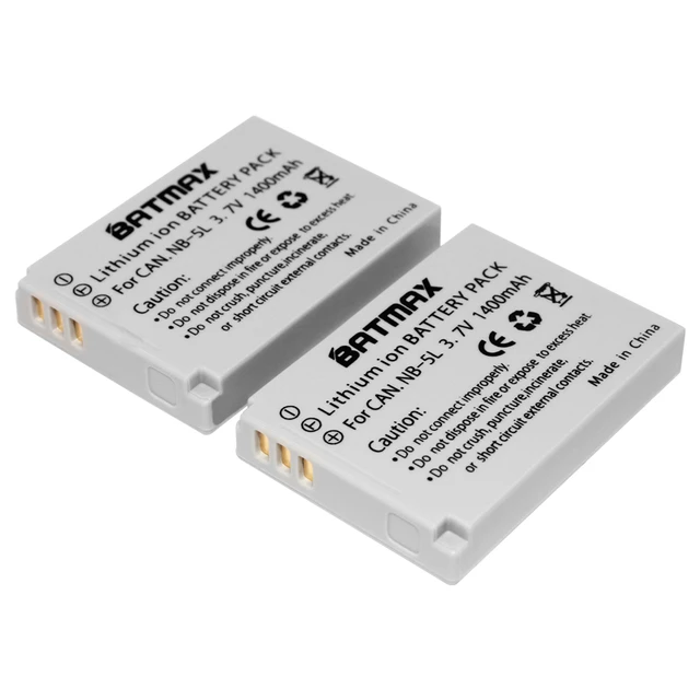 Premium 2-Pack of NB-5L Batteries -1400mAh for Canon PowerShot SX230 HS,  SX210 HS, SX200 HS, S100, S110 Digital Camera _ - AliExpress Mobile
