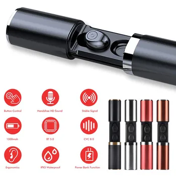 

Mini Twins True Wireless Sports Earbuds Bluetooth In-Ear Stereo Headphones Balanced sound quality binaural call