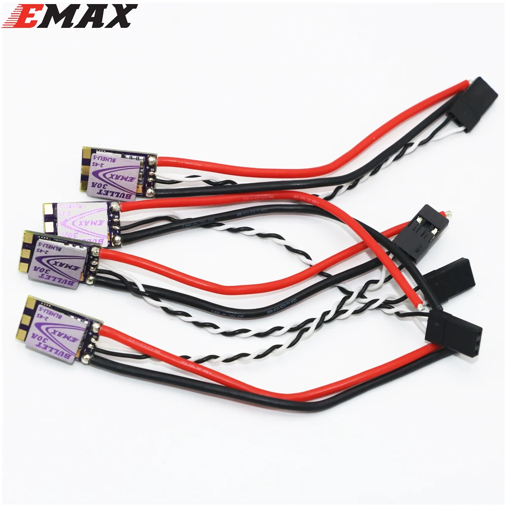 4 компл./лот EMAX RS2205S 2300KV 2600KV RaceSpec бесщеточный двигатель с пулей 30A BLHELI_S D SHOT Мощность