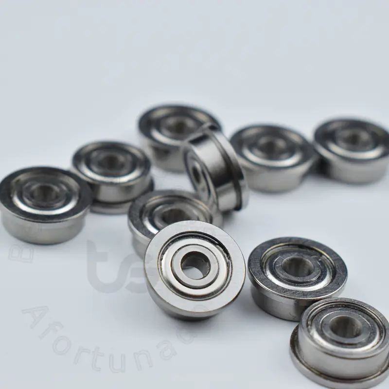 F623ZZ 10pcs 3*10(11.5)*4(mm) Flange Bearing Chrome Steel Metal Sealed High Speed Mechanical Equipment Parts image 6