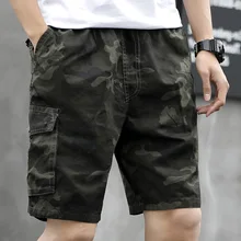 Мужская одежда летние шорты мужские армейские камуфляжные шорты мульти сумка повседневные бриджи с низкой талией Большие размеры Мужские