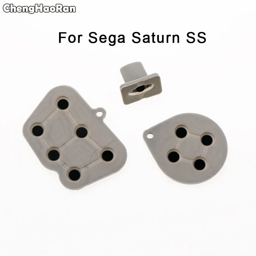Запасные части ChengHaoRan для контроллера Sega Saturn SS силиконовый Кондуктивный