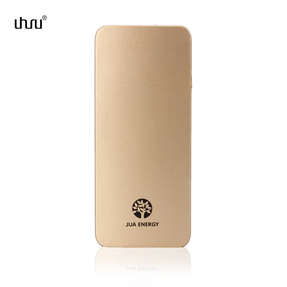 Uhuru 5000mAh Power Bank Slim Fashion Universal Portable Smart Charger for Phone and Mobile Device Input Output Max 2.1A DC5V