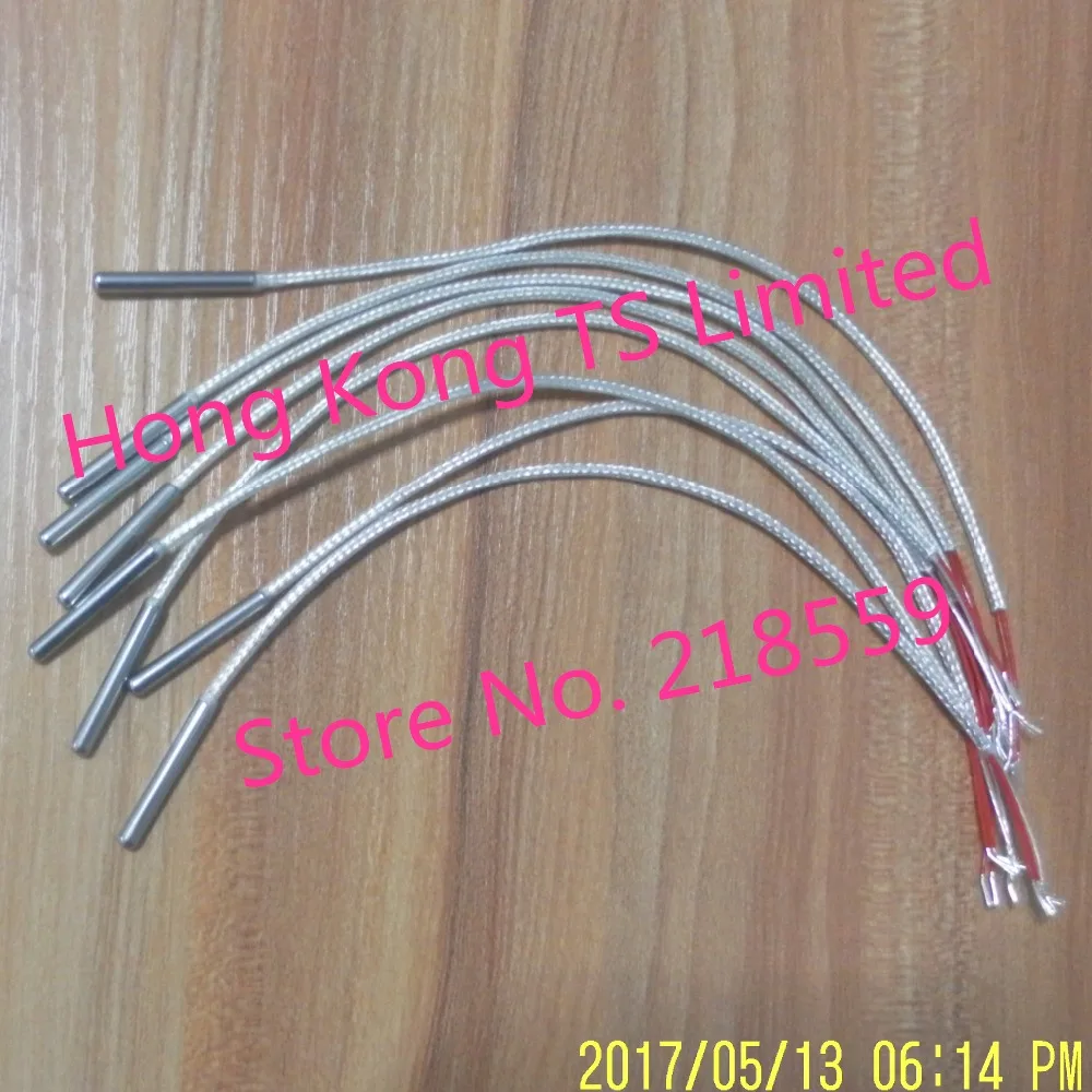 8pcs/lot 20cm PT100 temperature sensor Platinum RTD / waterproof formula galvanic probe PT1000 | Электроника