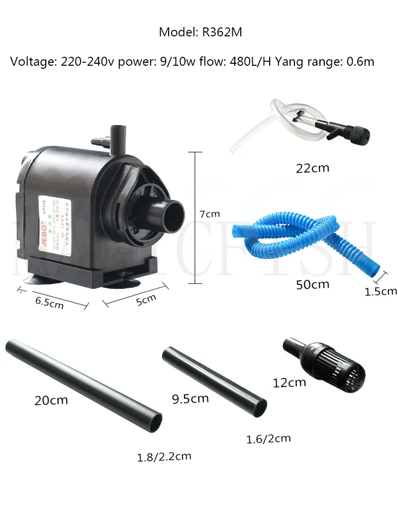 220 в JEBO аквариумный насос 3в1 AP362 R362M R119 маленький размер фильтр для аквариума жидкий фильтр Водяной насос для аквариума