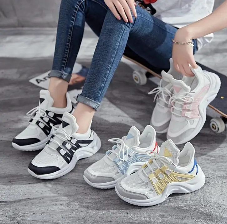 

Breathable Mesh Men Women Casual Shoes Female Fashion ultra boost Sneakers Lace Up High Leisure Footwears erkek spor ayakkabi