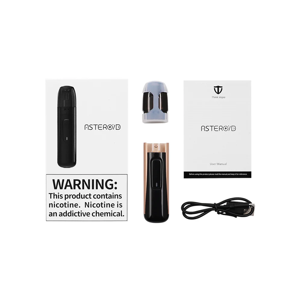 2/5/10 шт. Набор капсул Think vape Asteroid Kit 420 мАч Pod System Vape Pen с 1 5 мл E cigarette vs minifit Vaping