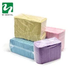 125pcs/Bag Dentist Oral Hygiene Medical Paper Scarf Tattoo Bib Disposable Water-resistant Scarf Neckerchief Dental Material