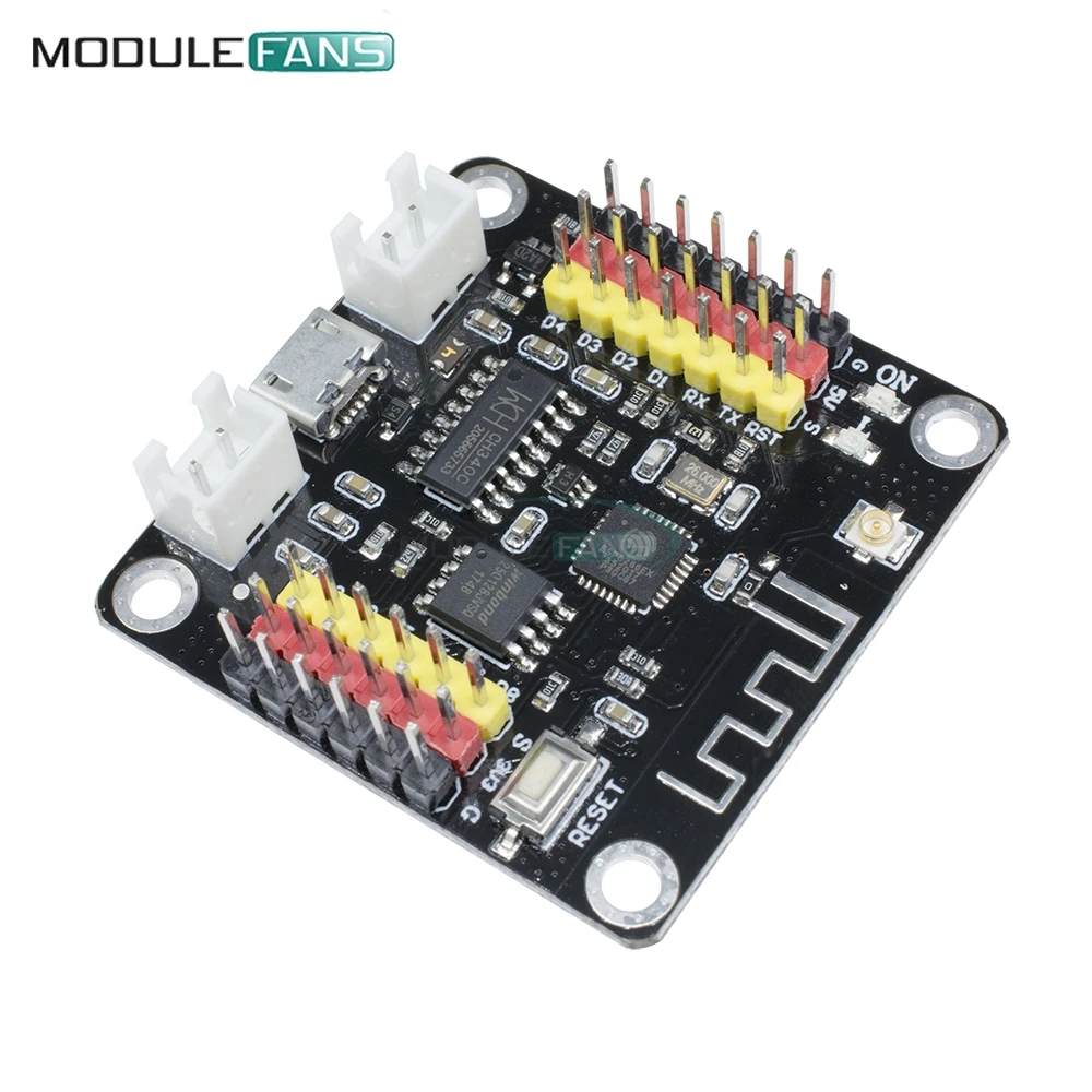 

Strong Series ESP8266 CH340 CH340G Micro USB 5V 3.3V Wifi Wireless Module Wifi Network for Arduino IDE Nodemcu Antenna 32-bit