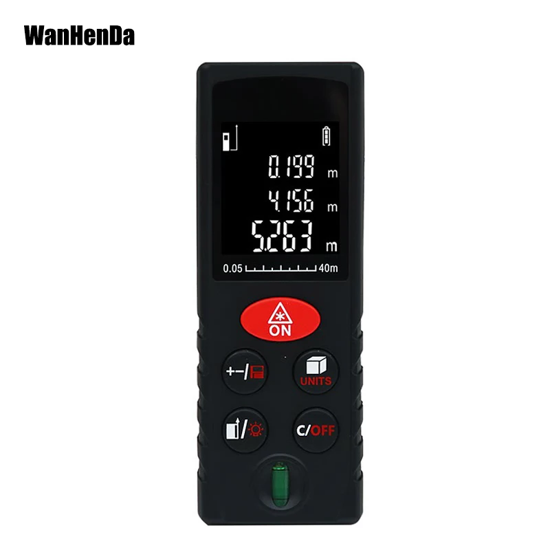 laser distance meter 40M 60M 80M 100M rangefinder trena laser tape range finder build measure device ruler test tool