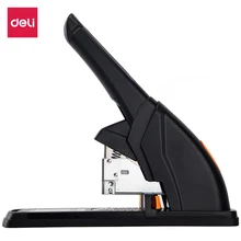 Deli E0386 легкий сверхмощный степлер 120 листов энергосберегающий степлер офисные канцелярские принадлежности степлинг