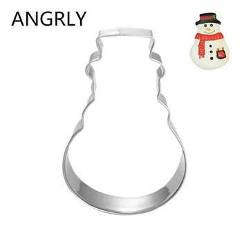 

Christmas Snowman Cookie Tools Cutter Mould Biscuit Press Icing Set Stamp Knife Mold Dessert Tools Kitchen Gadgets Wholesale