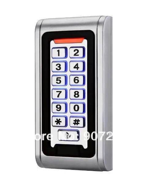

Wholesale 13.56MHz RFID (IC) Narrow Type Metal Case Digital Access Control Keypad