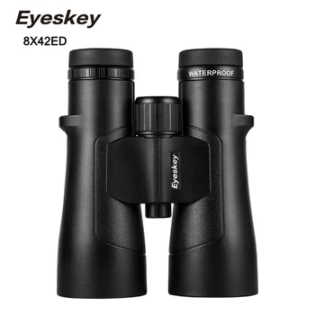 

EYESKEY NEW BS-ED8X42 Binoculars Extra-low Dispersion SMC Coating BAK4 Prism Magnesium alloy Body Nitrogen waterproof Telescope