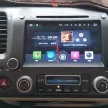 Восьмиядерный 4G для HONDA CIVIC 2006-2011 Android 9,0 автомобильный dvd-плеер gps Аудио мультимедиа авто стерео Поддержка DVR wifi DAB OBD