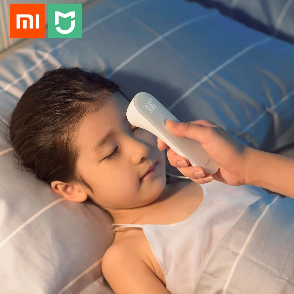 

Original Xiaomi Mijia iHealth Thermometer Accurate Digital Fever Infrared Clinical Thermometer NoContact Measurement LED display