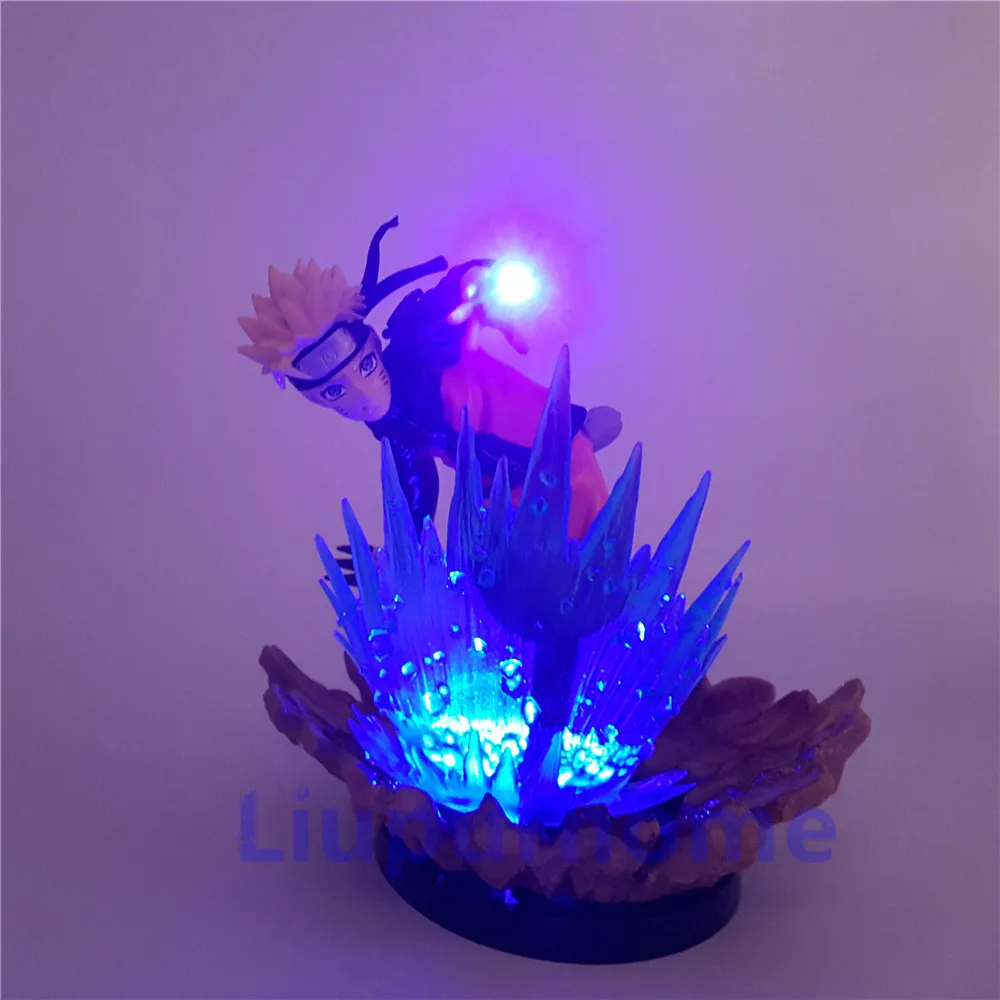 Светодиодные фигурки Наруто удзумаки luminaria из аниме сделай сам дисплей