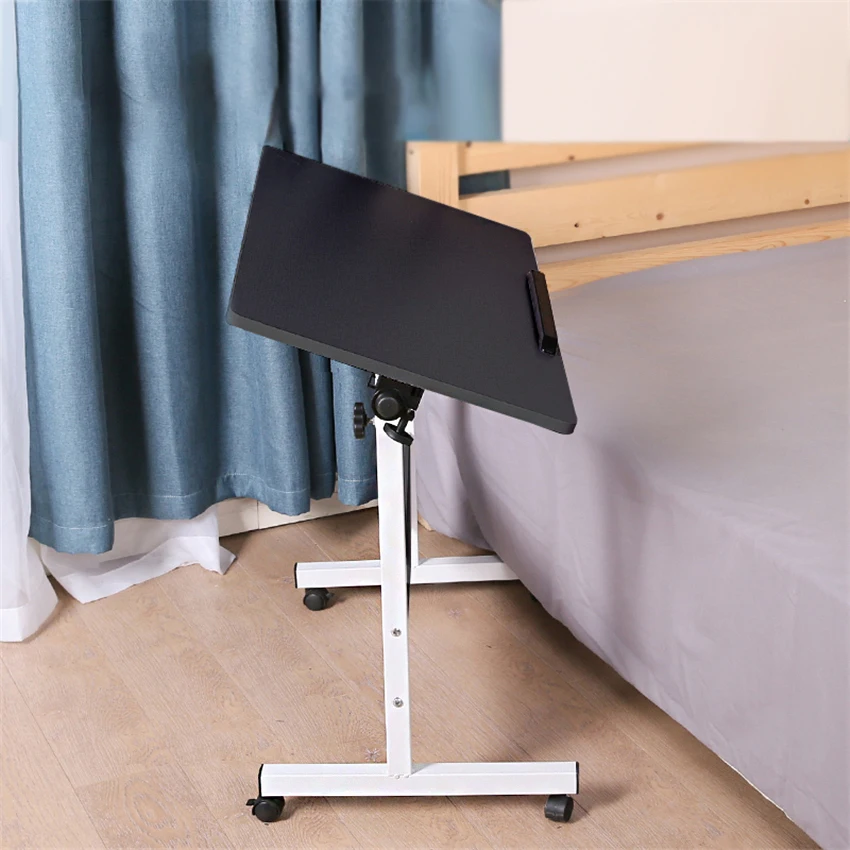 

Household Simple Foldable Computer Desk Adjustable Portable Rotary Laptop Bed Table Can Raised And Lowered Standing Desk Bracket