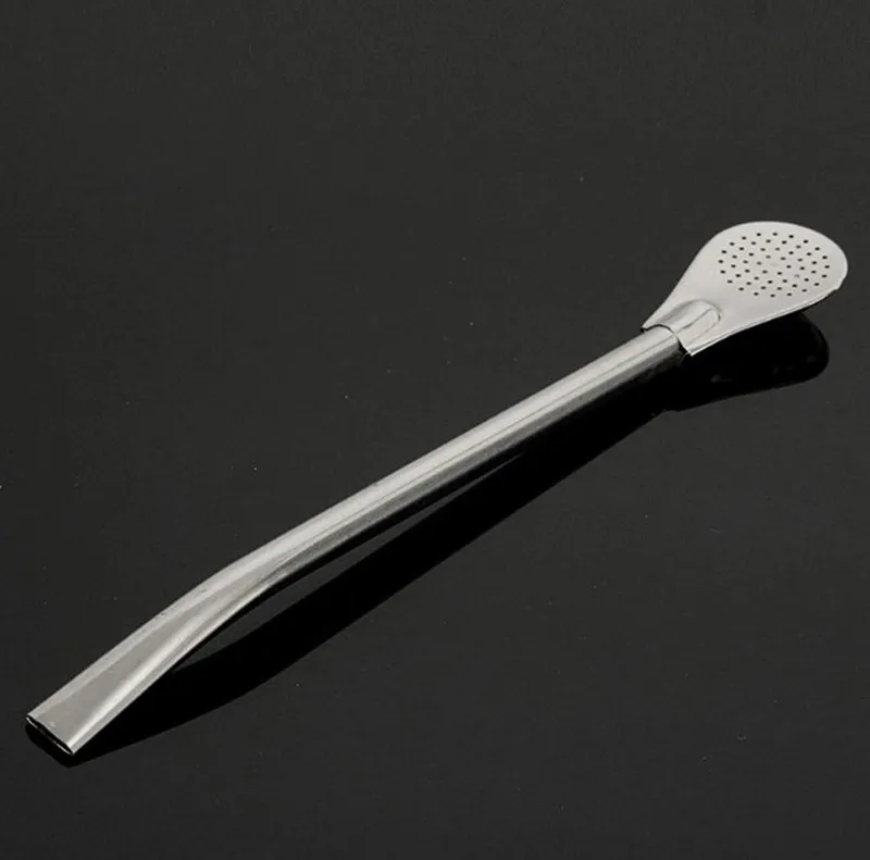 

Drinking Straw Stainless Steel Yerba Mate Straw Gourd Bombilla Filter Spoons Reusable Metal Pro Tea Tools Bar Accessories Hot @P
