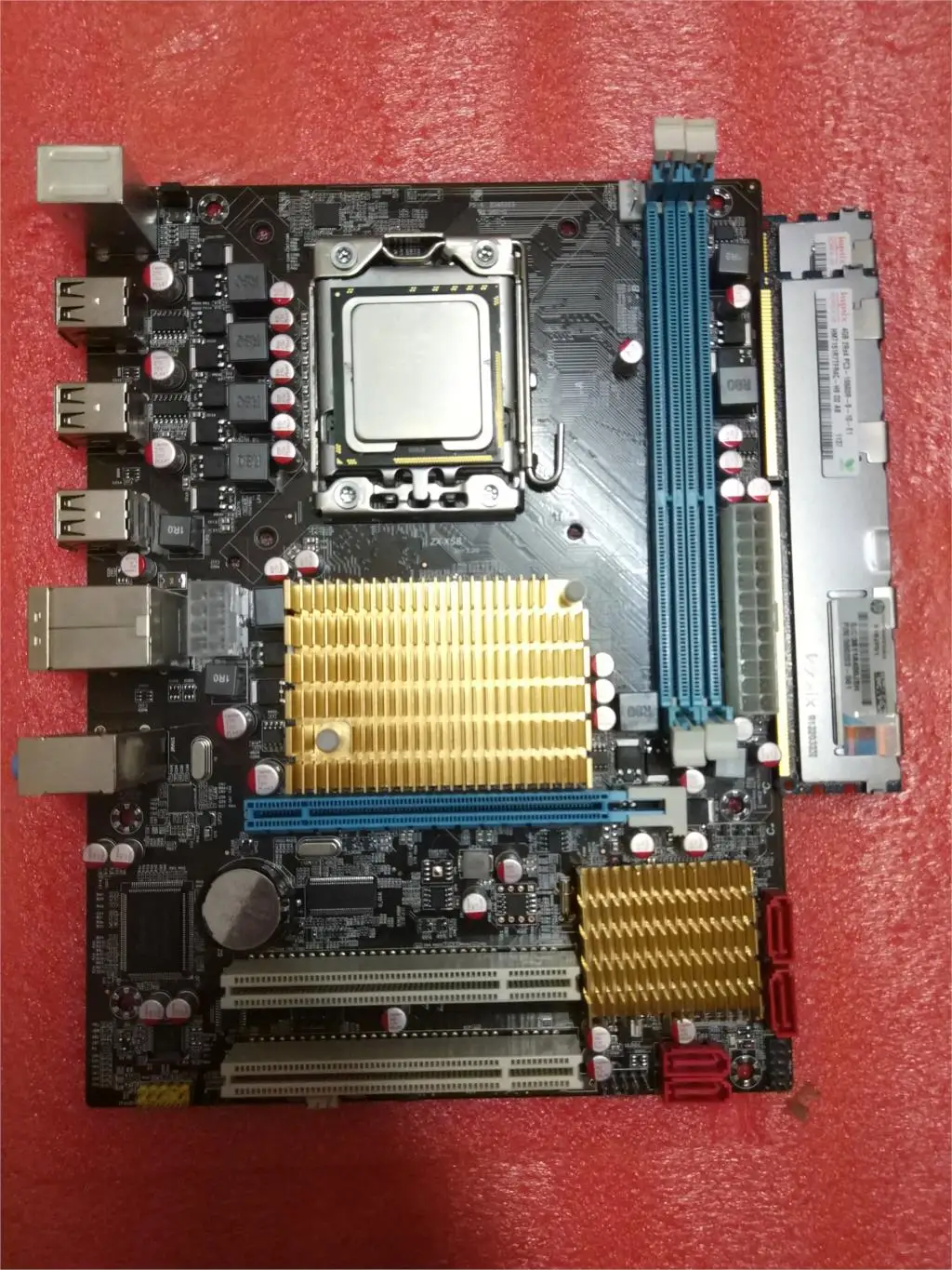 OEM X58M плата поддерживает DDR3 ECC REG Micro-ATX + X5670 8G RAM | Компьютеры и офис