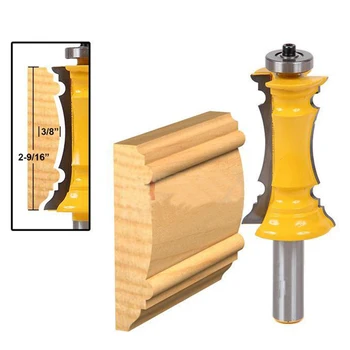 

2pcs 1/2 Inch Shank Bottom Wood Cleaning Bit Straight Router Bit Clean Milling Cutter Woodworking Bits For Power Machine