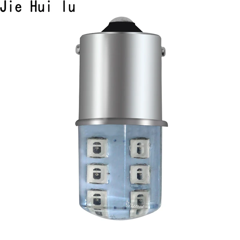 1X1156 BA15S 1157 BAY15D P21/5 Вт 2 2835 SMD 12 светодиодный автомобиль белого красного желтого и
