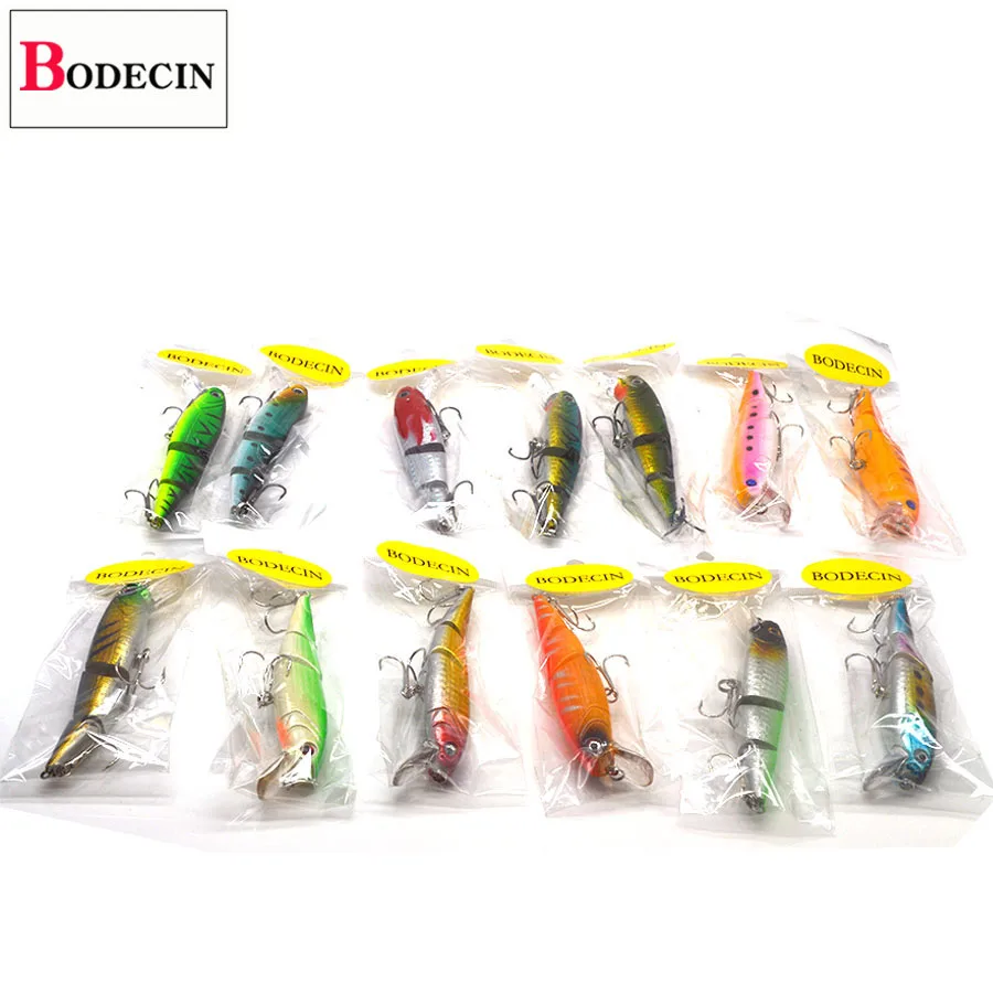 Multi Section Sea Bass Hard Fishing Lure 3D Fish Eyes 1PCS Crankbaits Minnow Fake Artificial Bait Suit For Fishing Carp Tackle (14)