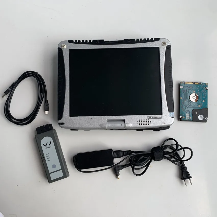 Полный чип vas 6154 oki odis программное обеспечение 5 26 hdd 500 ГБ с ноутбуком toughbook cf19 cf 19
