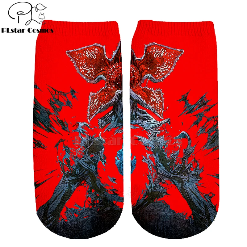 PLstar Cosmos/носки для чужих вещей теплые короткие носки хорошего качества из хлопка с героями мультфильмов «фильм ужасов»-2
