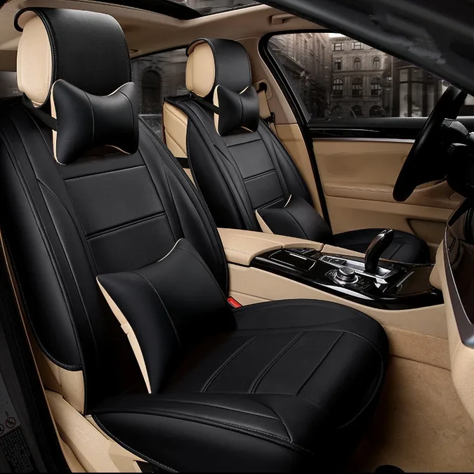 Best качество! Полный комплект чехлы сидений автомобиля для Volkswagen Tiguan 2017-2011