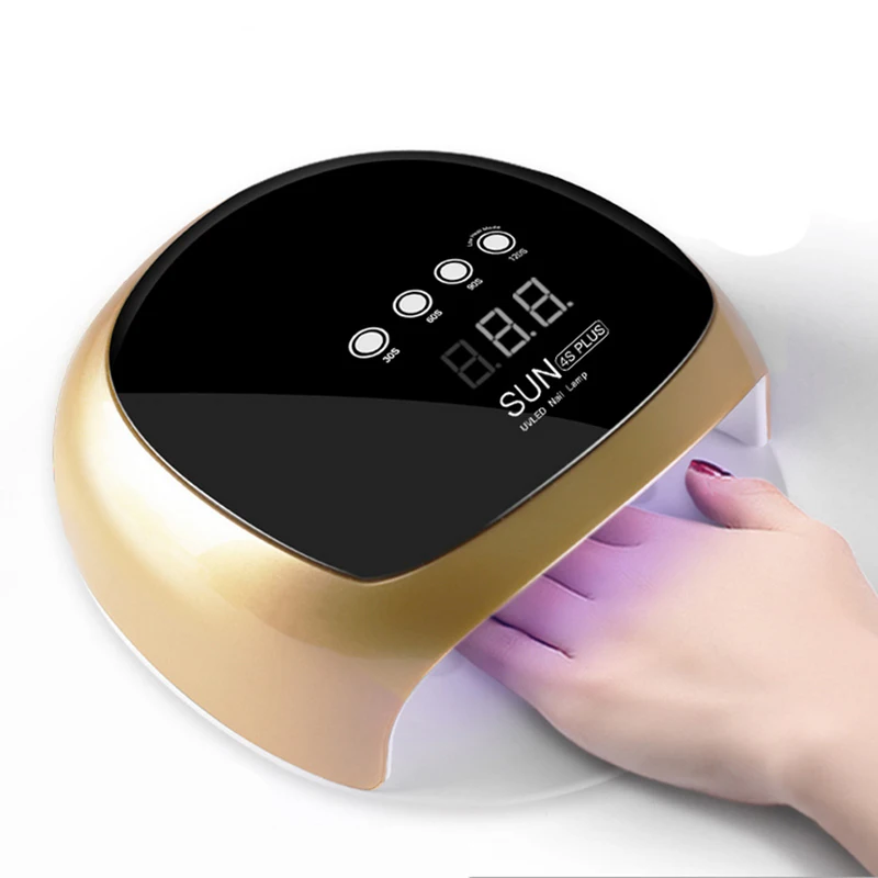 

52W Dual Light UV Lamp LED Nail Lamp Automatic sensing Nail Dryer Manicure Tool Curing Gel Polish /60s/90s/120 Timer LCD display