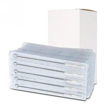 

100pcs Assorted Disposable Stainless Steel Sterilized Needles Tattoo Accessory 10sizes 3RL 5RL 7RL 9RL 3RS 5RS 7RS 9RS 7M1 9M1
