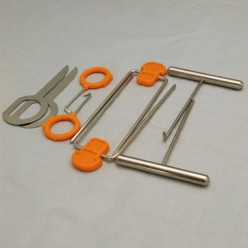 12 Pcs/SeT Plastic Car Radio Door Clip Panel Trim Dash Audio Removal Pry Tool Repairing 12 Pcs/SeT Plastic Car Radio Door Clip Panel Trim Dash Audio Removal Pry Tool Repairing