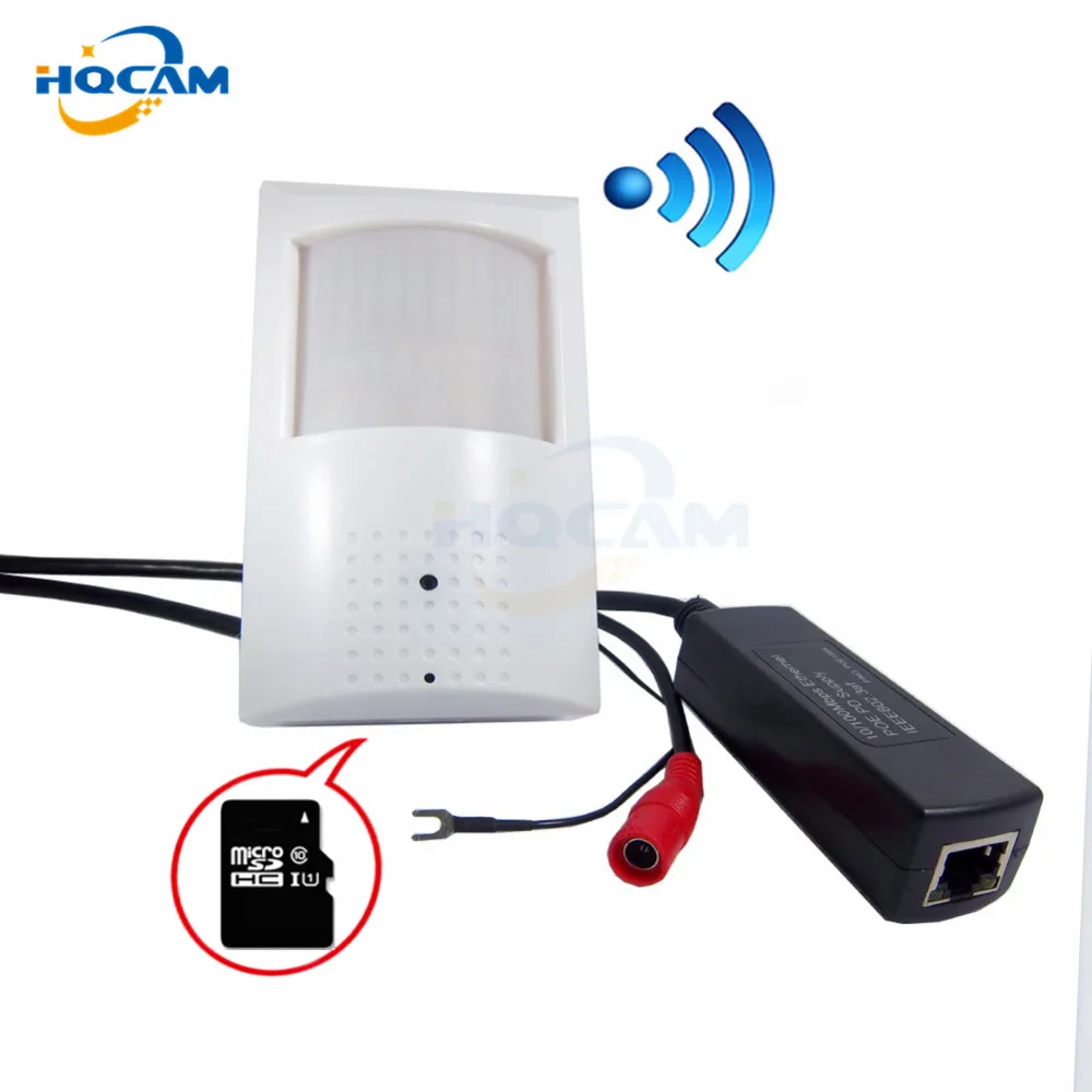 HQCAM POE 720P wifi камера ночного видения мини ip безопасности для помещений CCTV TF карта P2P