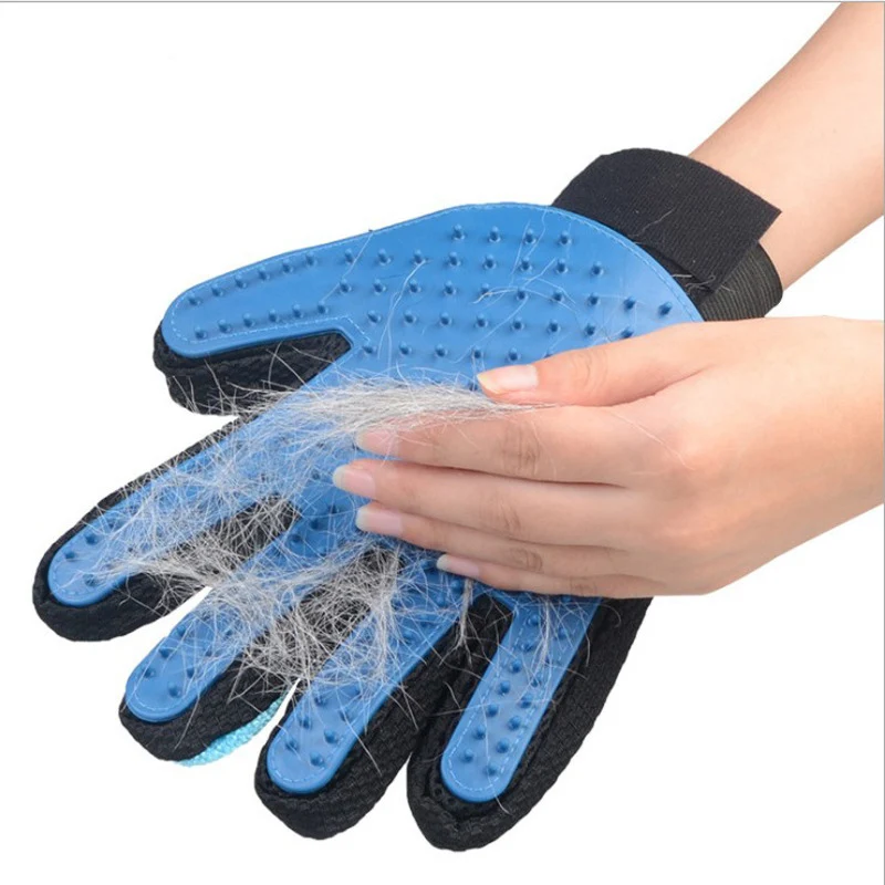 

2019 HOT HOT HOT Deshedding Dog Comb Silicone Gloves For Cats Pug Chihuahua Gentle Massage Cleaning Hair Pet Brush Accessories